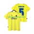 Camisola Villarreal CF FORLAN 5 2005 Retro Homem Equipamento Primeiro 2006 Manga Curta